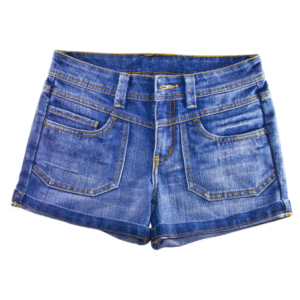 High-Waisted Denim Shorts